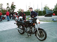 HIRO���񁕃^�c������{BMW R80�B�a���o�C�N�ł��ˁB